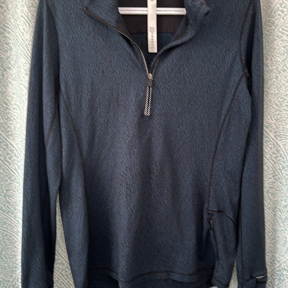 VGUC Lululemon 1/4 Quarter Zip Sz 8 Running Fleece Pull Over Sweater - Picture 8 of 8